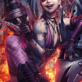 Jinx LoL wallpaper