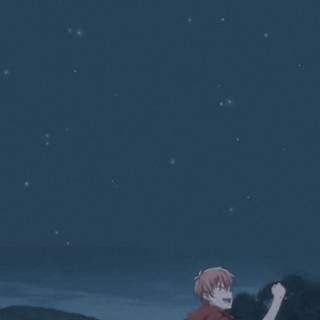 Kyo and Tohru wallpaper