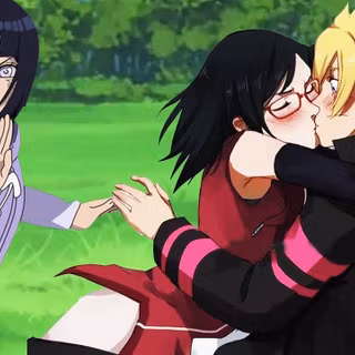 Boruto x Sarada wallpaper
