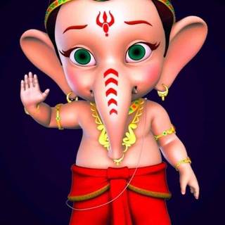 Baby Ganesha wallpaper