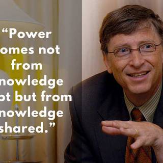 Bill Gates quotes wallpaper