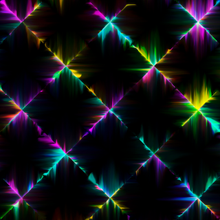 Colorful triangle neon lights HD wallpaper