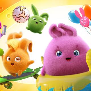 Sunny Bunnies wallpaper