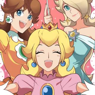 Daisy Peach Rosalina wallpaper