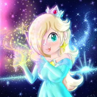 Daisy Peach Rosalina wallpaper