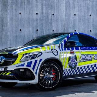 Police Mercedes cars wallpaper