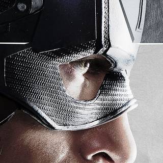 Captain America face wallpaper