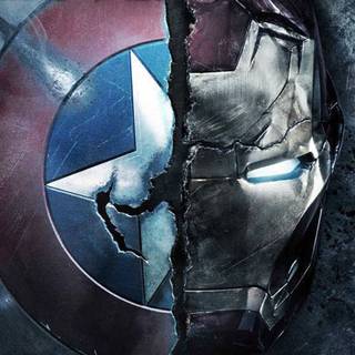 Captain America face wallpaper