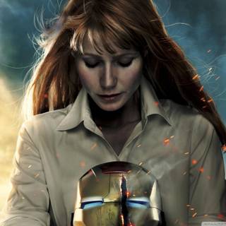 Pepper Potts suit wallpaper