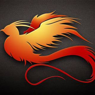 Phoenix logo wallpaper