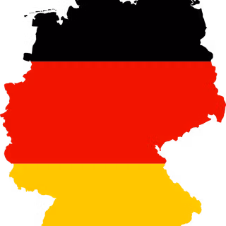Germany map wallpaper