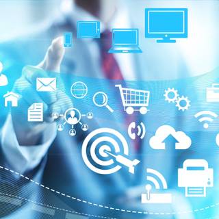 Online business wallpaper