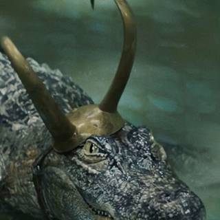 Alligator Loki wallpaper