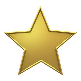 Gold star wallpaper
