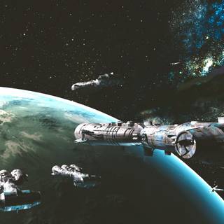 Rebel fleet wallpaper