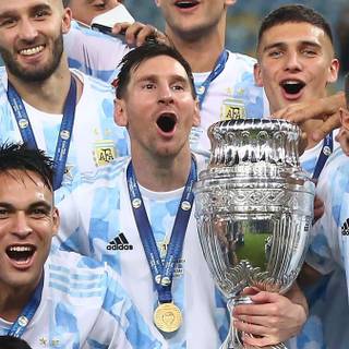 Argentina team copa America 2021 wallpaper