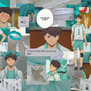 Aesthetic Haikyuu computer wallpaper