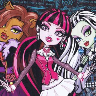 Aesthetic monster HD wallpaper