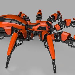Robot spiders wallpaper