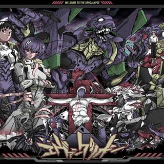 Evangelion manga wallpaper