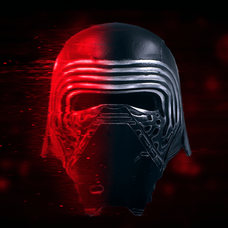 Red mask wallpaper