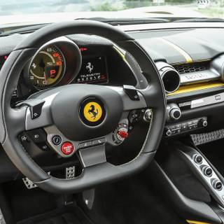Ferrari interior wallpaper