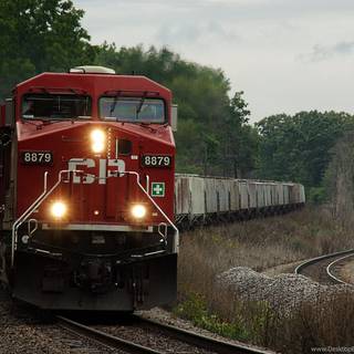 Train computer wallpaper