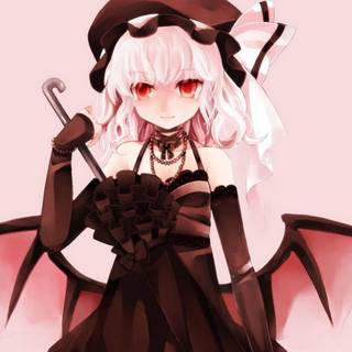 Cute anime black hair wallpaper