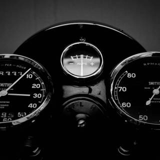 Black food wallpaper