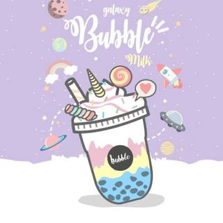 Kawaii milkshake wallpaper