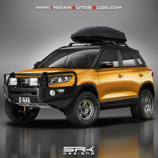 Brezza car wallpaper