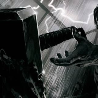 Mjollnir wallpaper