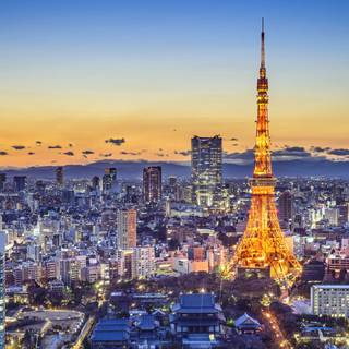 Tokyo skyline wallpaper