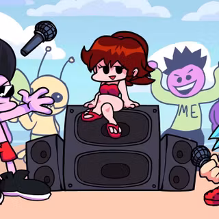 FNF Beach Brother wallpaper