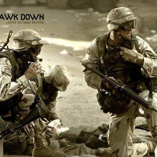 Black Hawk Down movie desktop wallpaper