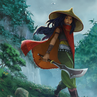 Aesthetic Raya and The Last Dragon wallpaper