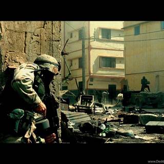 Black Hawk Down movie desktop wallpaper