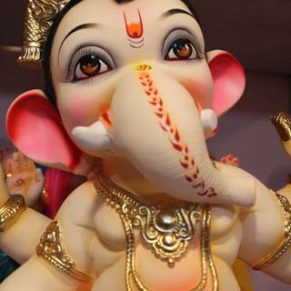 Cute Ganpati wallpaper