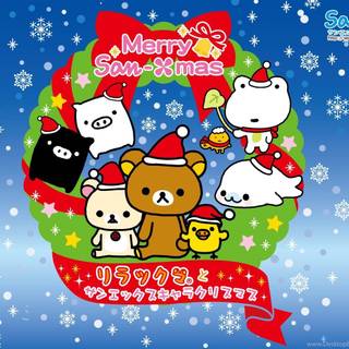Kawaii Christmas wallpaper