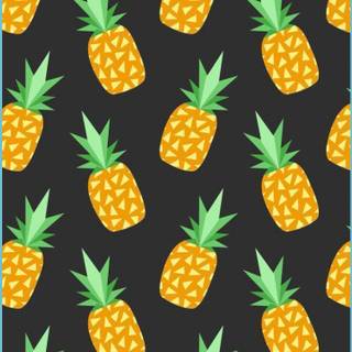 Kawaii pineapple wallpaper
