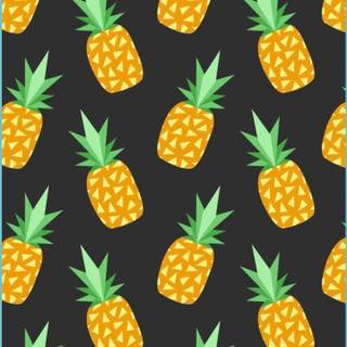 Kawaii pineapple wallpaper