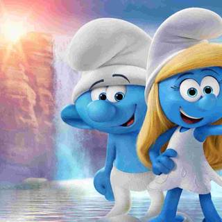 Smurfette wallpaper