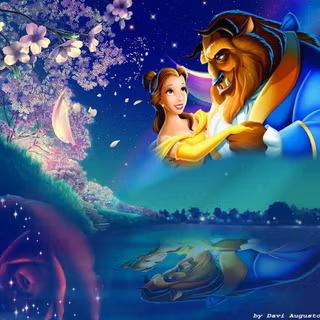 Aesthetic Beauty and The Beast wallpaper
