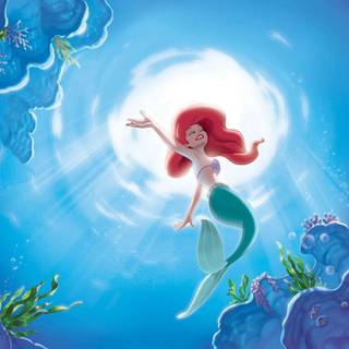 Disney mermaid wallpaper