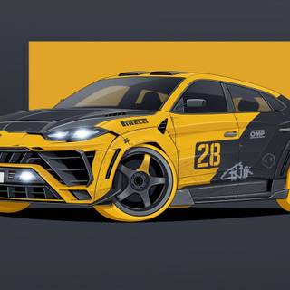 Lambo Urus HD desktop wallpaper