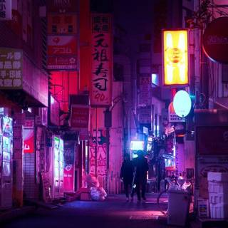 Japan neon desktop wallpaper