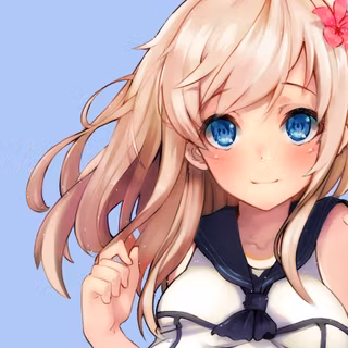 Blonde anime girl aesthetic wallpaper