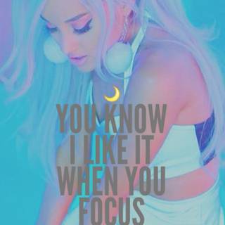 Ariana Grande Focus wallpaper