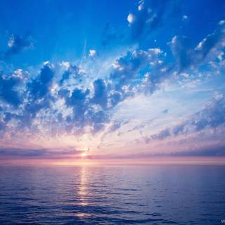 Summer day sky wallpaper