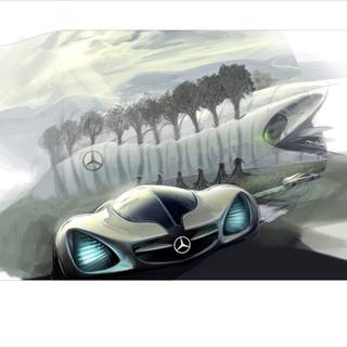 Mercedes Benz Biome wallpaper